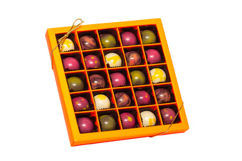 Zestaw pralin "Owocowa Kolekcja" | 25 sztuk