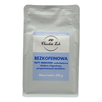 Kawa mielona bezkofeinowa DECAF - 250 g.