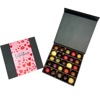 Zestaw pralin "Walentynkowa Harmonia Smaków" - 25 sztuk