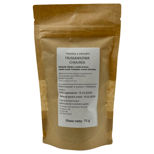 Herbata owocowa Truskawkowa Chmurka 70 g.