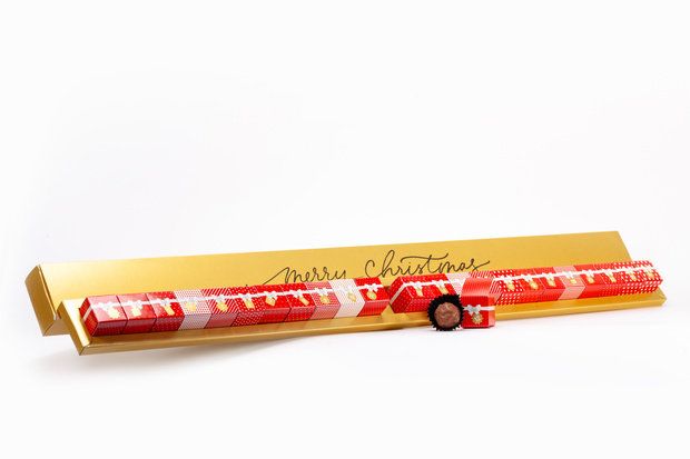 Pudełko do Adwent Kalendarza „Słodka podróż do Świąt”