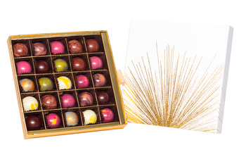 "Aurora Świąteczna" | Zestaw pralin – 25 sztuk