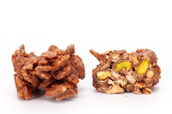 Klastry Orzechowe w Mlecznej Belgijskiej Czekoladzie